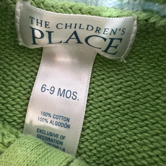 ⭐️$5 Baby Boy 6-9 Months Knit Full Zip Cardigan ~ The Children’s Place - Picture 3 of 6